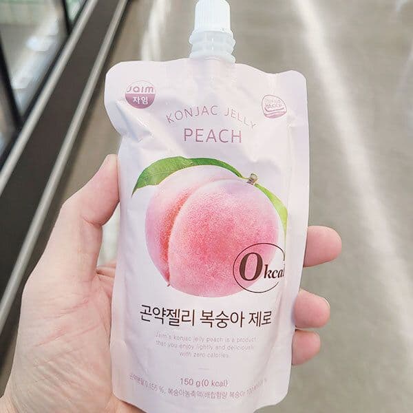 곤약젤리 복숭아 제로