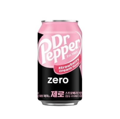 닥터 페퍼 제로 스트로베리크림향