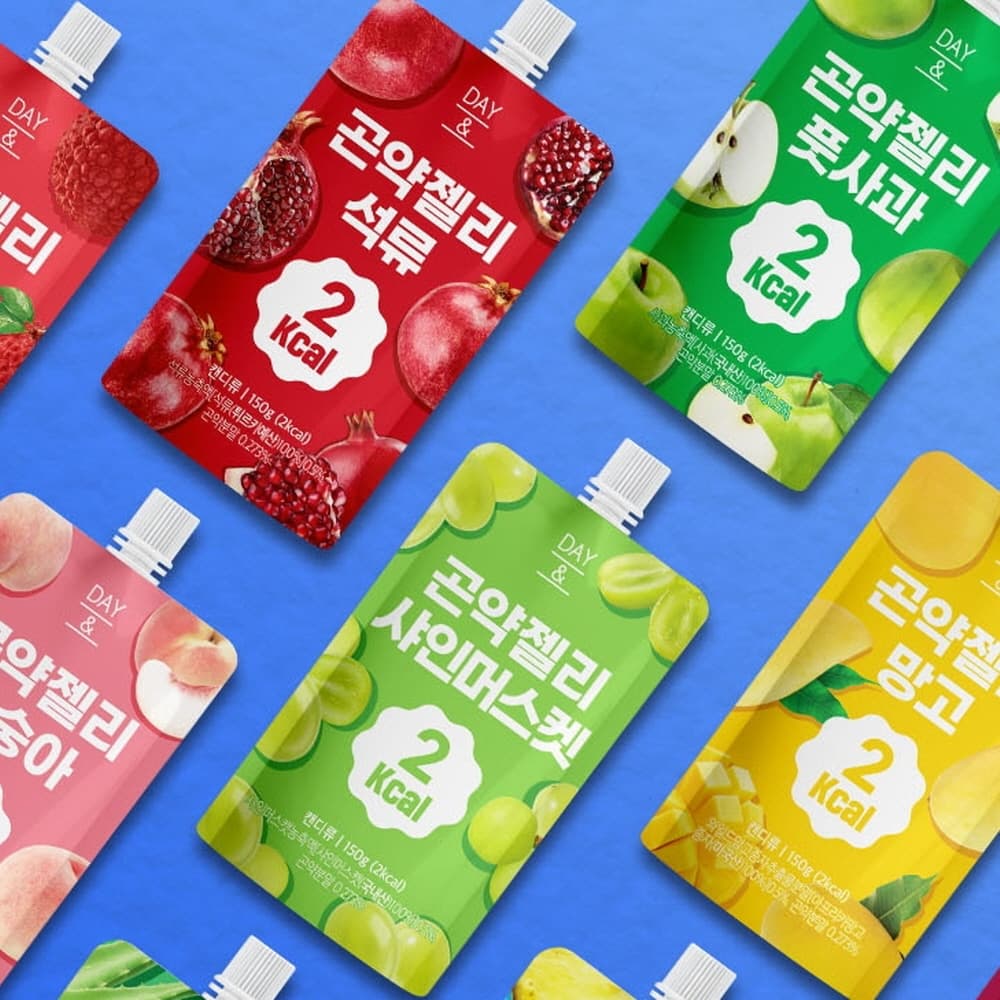 당제로 납작복숭아곤약젤리